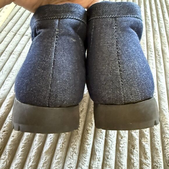 Denim Chukka Ankle Men US 11 Boot Blue Lace Up Cushioned - Picture 7 of 9